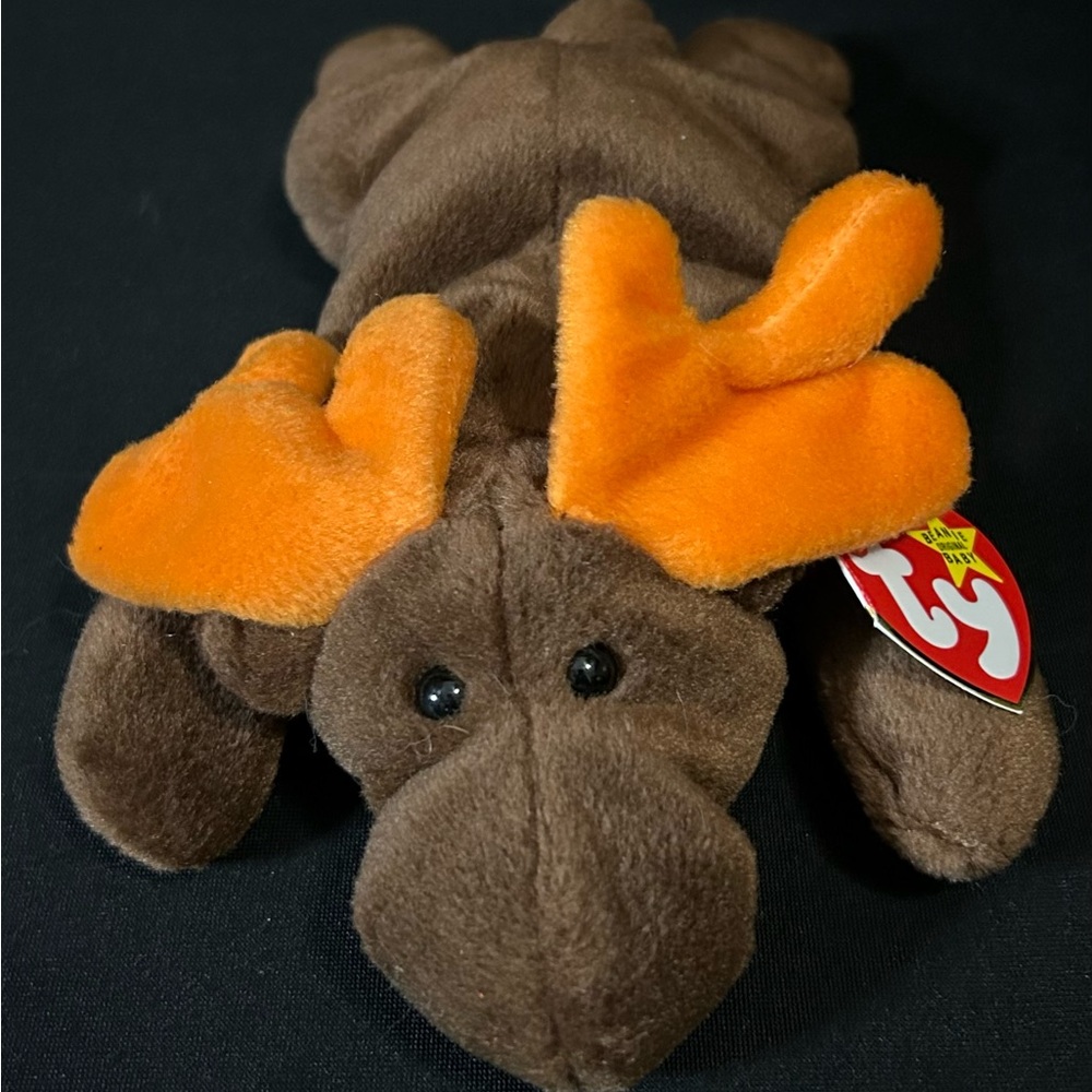 TY Chocolate the Moose Beanie Baby